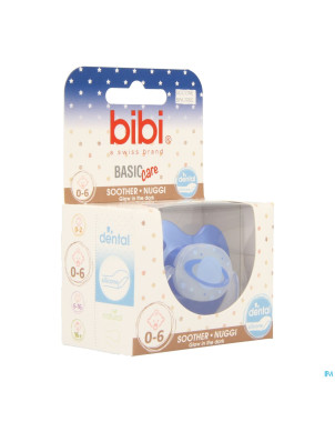 Bibi sucette dental glow basic care    0- 6m