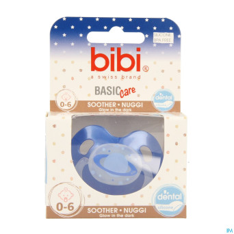 Bibi sucette dental glow basic care    0- 6m