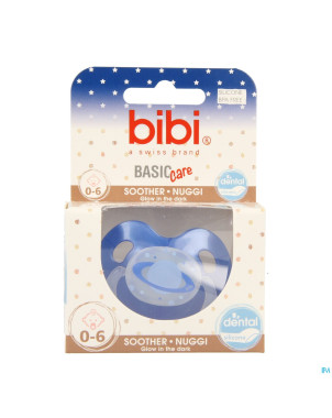 Bibi sucette dental glow basic care    0- 6m