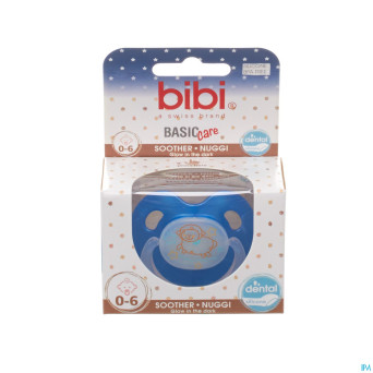 Bibi sucette dental glow basic care    0- 6m