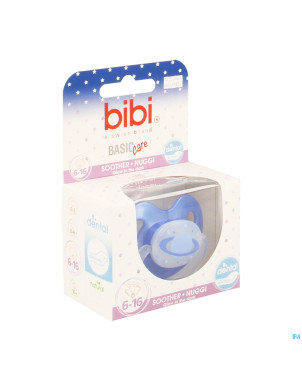 Bibi sucette dental glow basic care    6-16m
