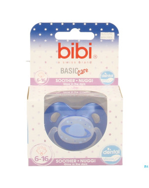 Bibi sucette dental glow basic care    6-16m
