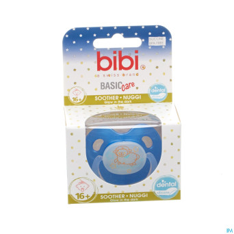 Bibi sucette dental glow basic care    +16m