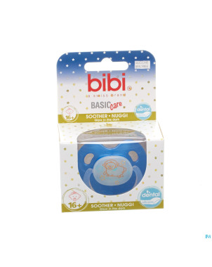 Bibi sucette dental glow basic care    +16m