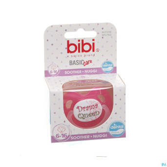 Bibi sucette dental bad boy queen basic care 6-16m