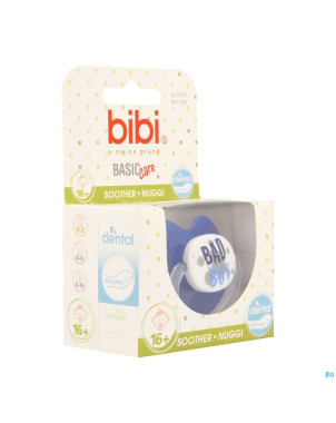 Bibi sucette dental bad boy queen basic care  +16m