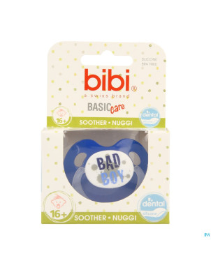 Bibi sucette dental bad boy queen basic care  +16m