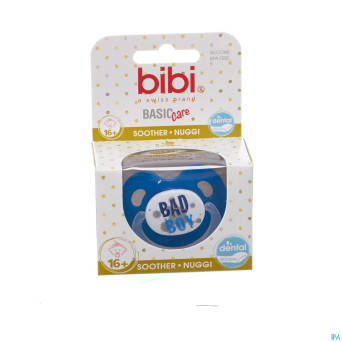 Bibi sucette dental bad boy queen basic care  +16m