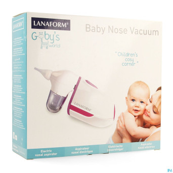 Lanaform baby nose vacuum aspirateur nasal electr.