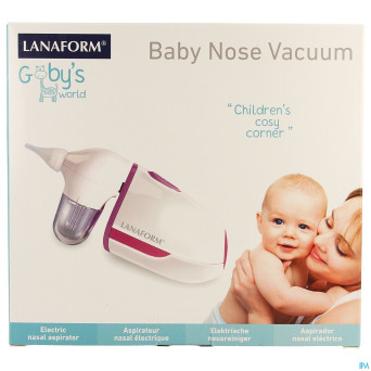 Lanaform baby nose vacuum aspirateur nasal electr.