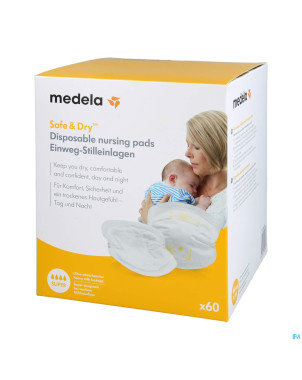 Medela compresses allaitement 60    0080373