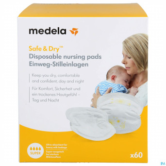 Medela compresses allaitement 60    0080373