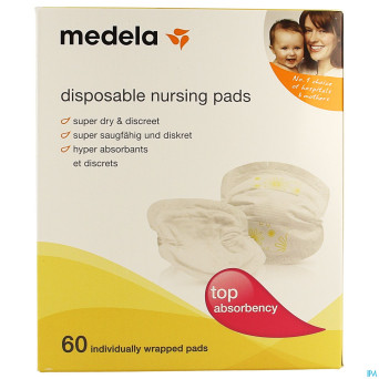 Medela compresses allaitement 60    0080373