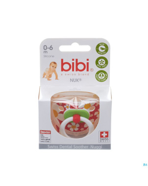 Bibi sucette coll little world fleur 1d