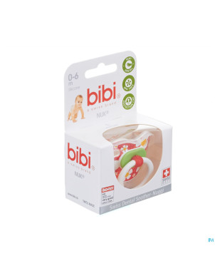 Bibi sucette coll little world fleur 1d