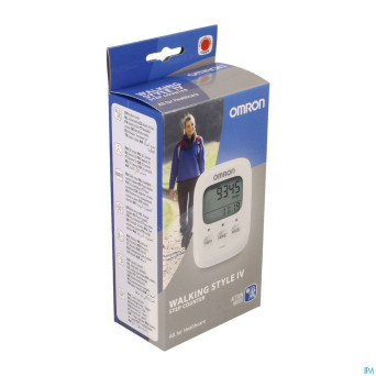 Omron walking style iv podometre blanc