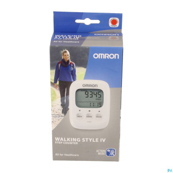 Omron walking style iv podometre blanc