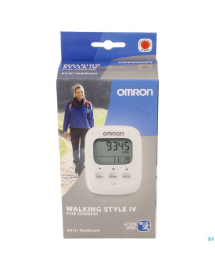 Omron walking style iv podometre blanc