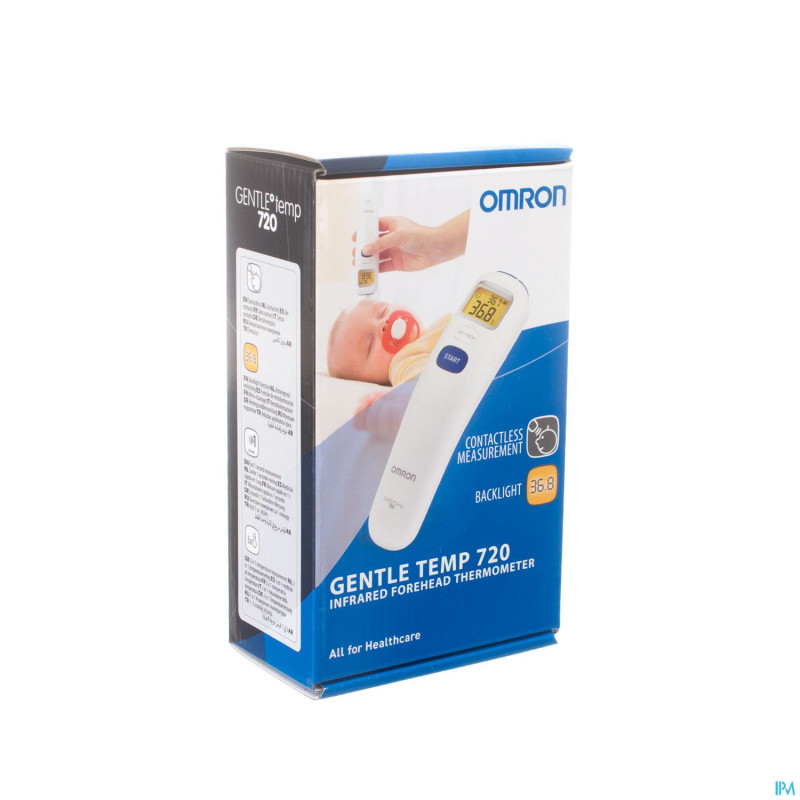 Omron gentle temp 720 thermometre front.infrarouge