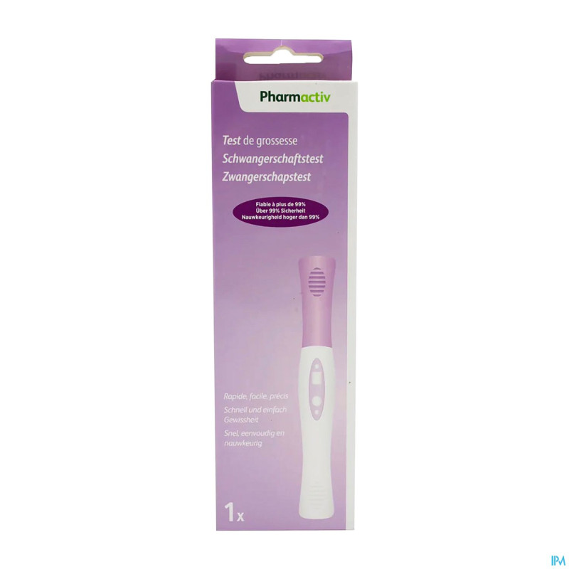 Pharmactiv test de grossesse