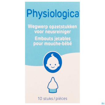 Physiologica embout nasal jetable    10