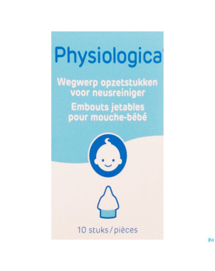 Physiologica embout nasal jetable    10