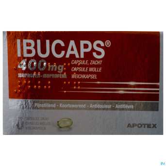 Ibucaps 400mg apotex caps doux 10
