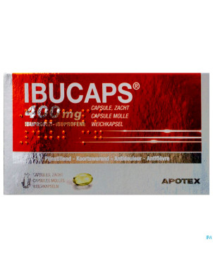 Ibucaps 400mg apotex caps doux 10