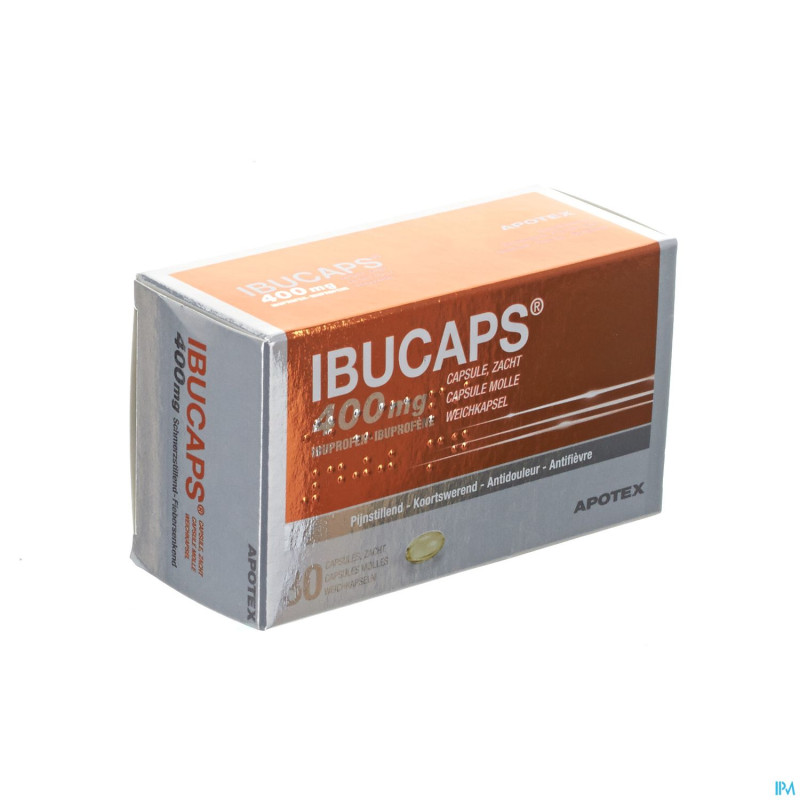 Ibucaps 400mg apotex caps doux 30
