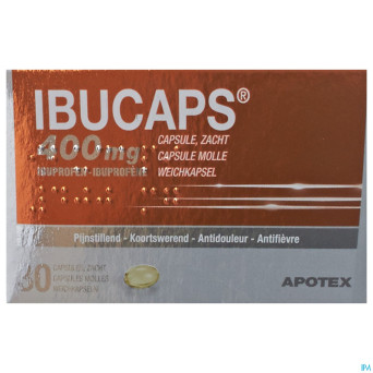 Ibucaps 400mg apotex caps doux 30