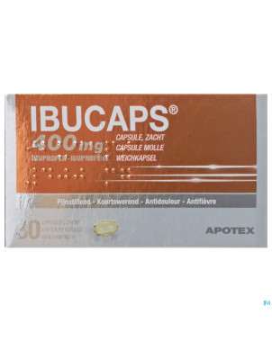 Ibucaps 400mg apotex caps doux 30