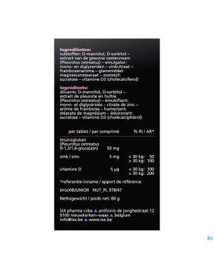 Imixx junior framboise comp a macher  90