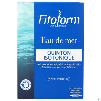 Isotonique eau de mer    amp 30x10ml fitoform