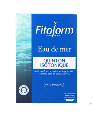 Isotonique eau de mer    amp 30x10ml fitoform