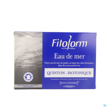 Isotonique eau de mer    amp 30x10ml fitoform