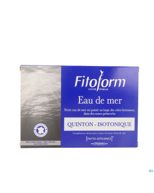 Isotonique eau de mer    amp 30x10ml fitoform
