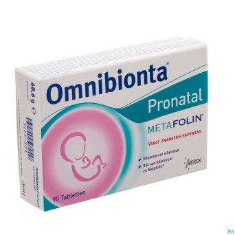 Omnibionta pronatal metafolin comp 90