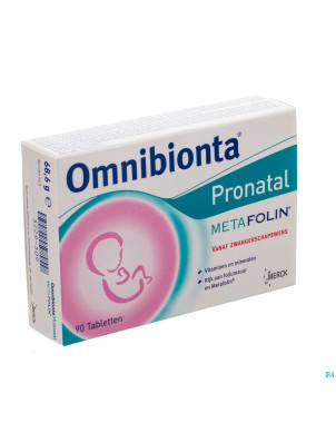 Omnibionta pronatal metafolin comp 90