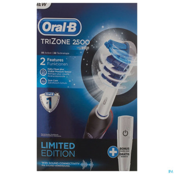 Oral-b trizone 2500 cross action black