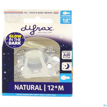 Difrax sucette natural 12m+ nuit