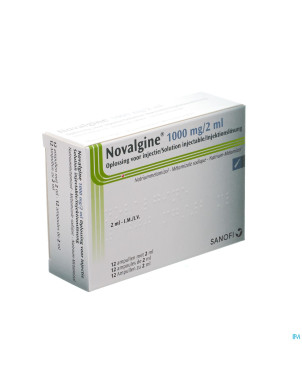 Novalgine im/iv 1000mg/2ml amp. 12
