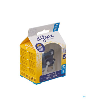 Difrax sucette natural 18m+ nuit