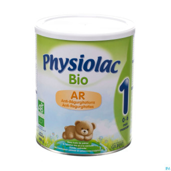 Physiolac ar bio 1 lait pdr    800g