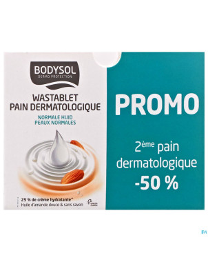 Bodysol pain dermoatol. 2x98g 2ieme-50%
