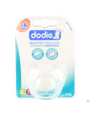 Dodie sucette physio silic. 1  +6m super bebe