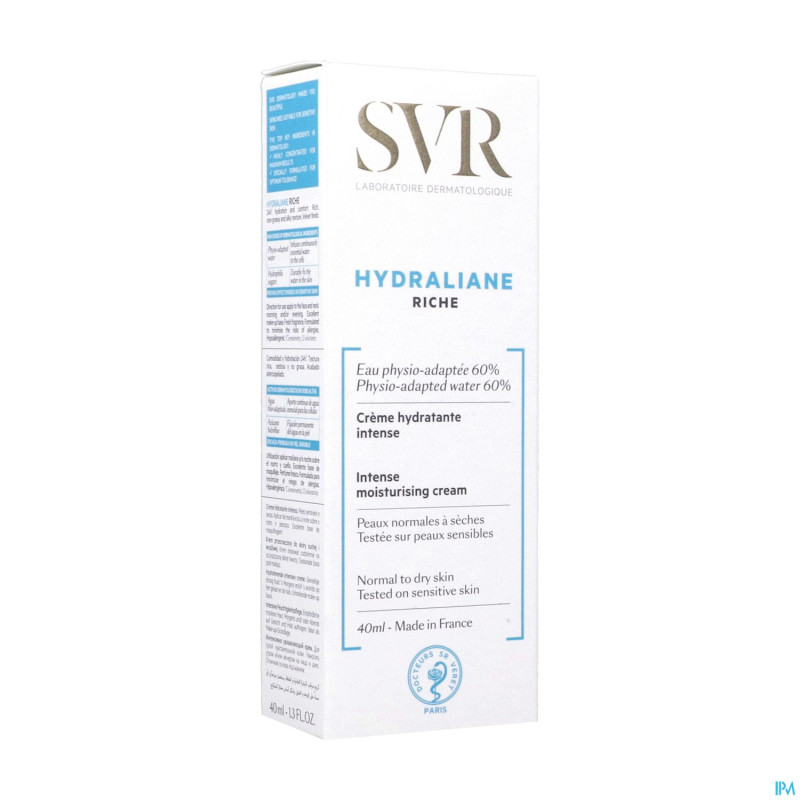 Hydraliane riche creme    tube 40ml
