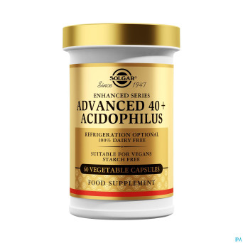 Solgar advanced 40+ acidophilus    v-caps  60