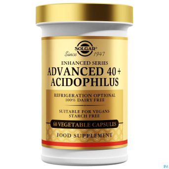 Solgar advanced 40+ acidophilus    v-caps  60