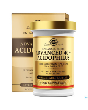 Solgar advanced 40+ acidophilus    v-caps  60