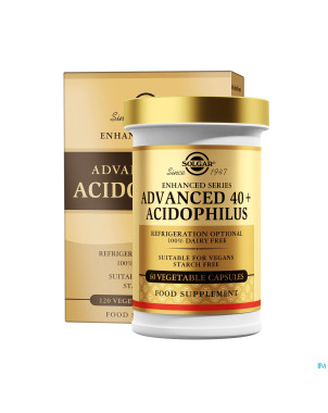 Solgar advanced 40+ acidophilus    v-caps 120